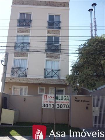 Apartamento para locacao no Ahu em Curitiba com 50m² por R$ 2.375,00