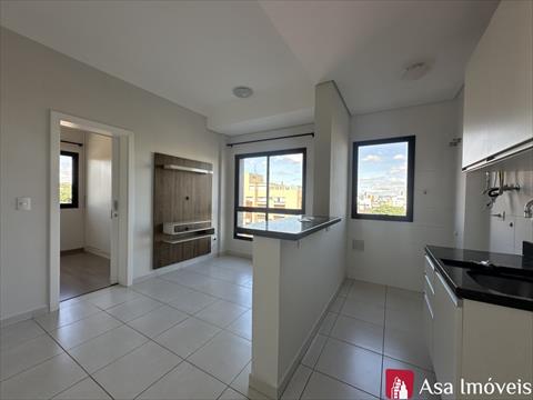 Apartamento para locacao no Sao Francisco em Curitiba com 45m² por R$ 2.250,00