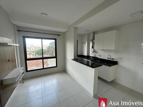 Apartamento para locacao no Sao Francisco em Curitiba com 45m² por R$ 2.250,00