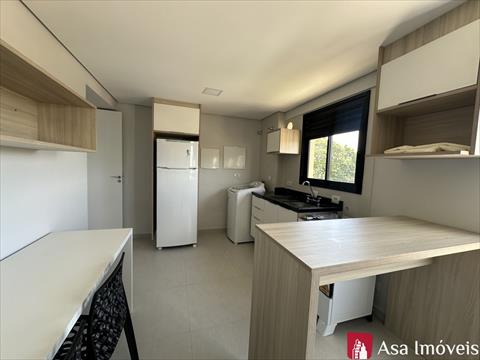 Apartamento para locacao no Prado Velho em Curitiba com 30m² por R$ 3.000,00