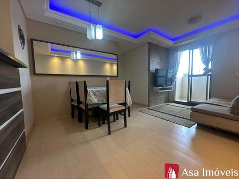 Apartamento para locacao no Guaira em Curitiba com 68m² por R$ 3.250,00