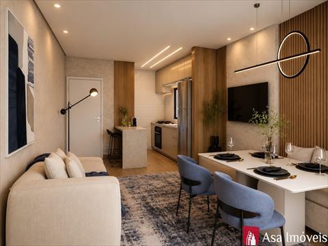 Apartamento para venda no Agua Verde em Curitiba com 47m² por R$ 600.000,00