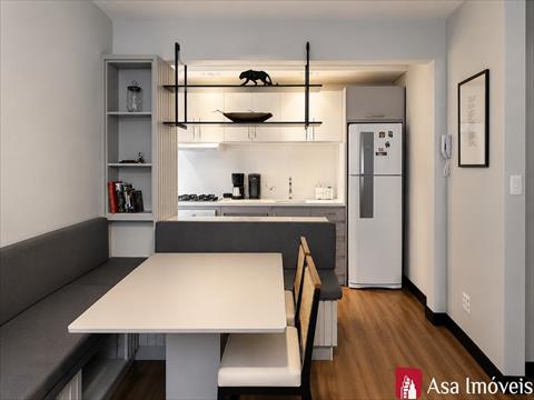 Apartamento para locacao no Bigorrilho em Curitiba com 77,8m² por R$ 3.750,00