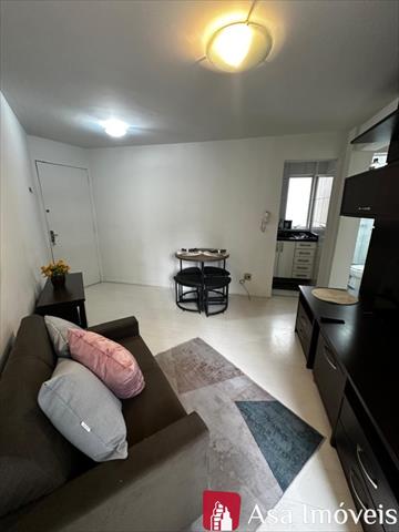 Apartamento para locacao no Bigorrilho em Curitiba com 50m² por R$ 2.750,00