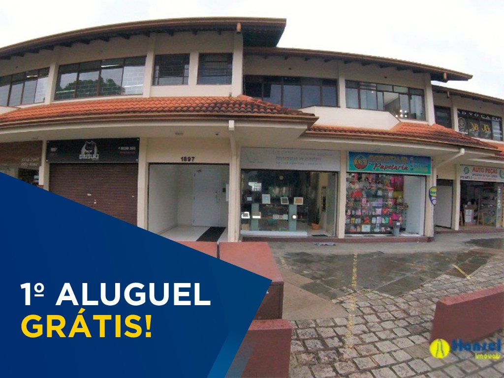 Conjunto Comercial para locacao no Ahu em Curitiba com 33m² por R$ 900,00