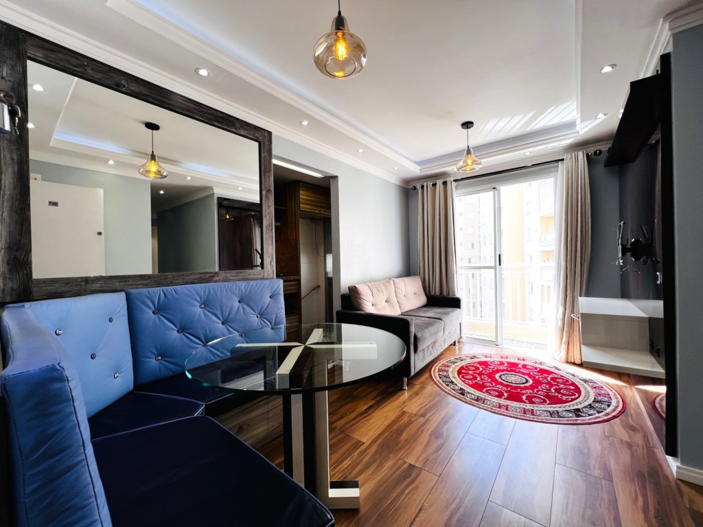 Apartamento para locacao no Tingui em Curitiba com 53,17m² por R$ 2.650,00