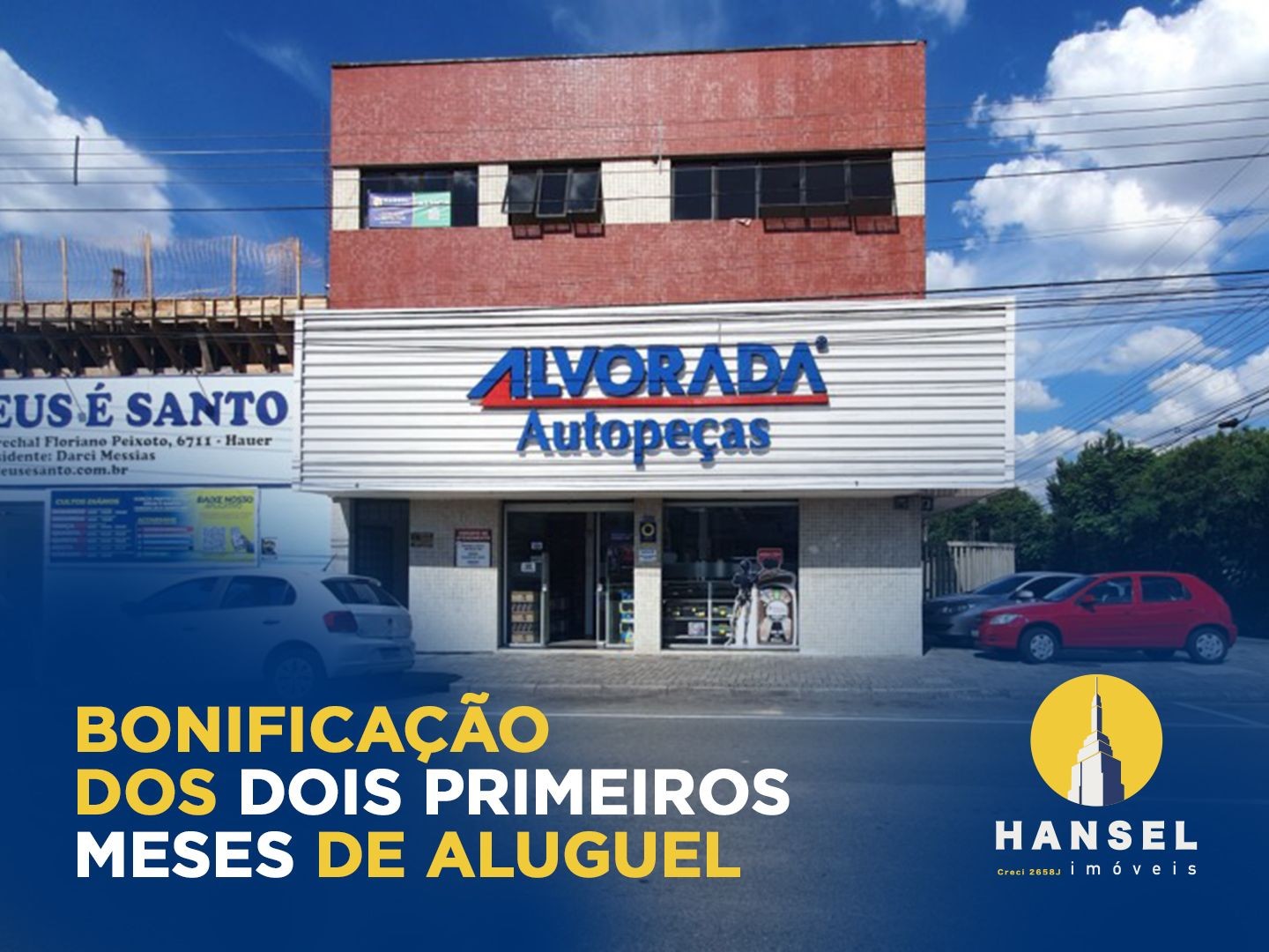 Conjunto Comercial para locacao no Boqueirao em Curitiba com 430m² por R$ 4.730,00