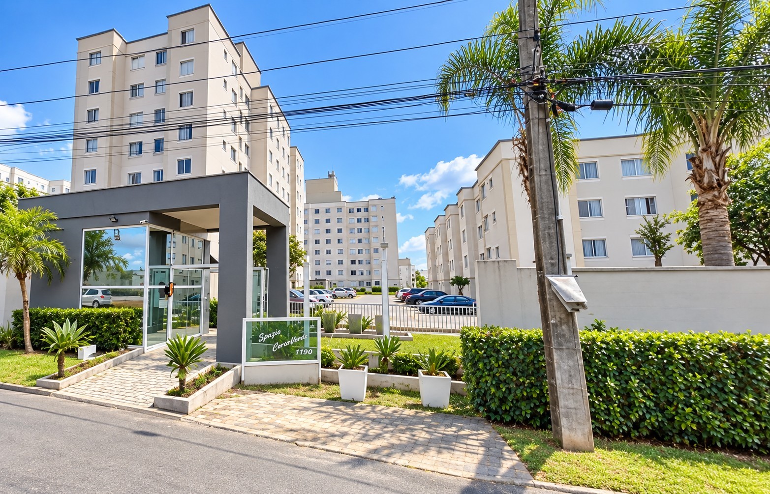Apartamento para locacao no Pinheirinho em Curitiba com 53,31m² por R$ 1.800,00