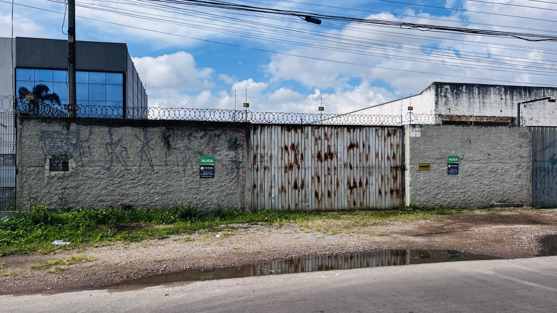 Terreno para locacao no Boqueirao em Curitiba com 754m² por R$ 2.500,00