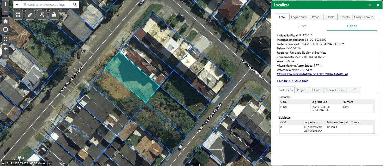 Terreno para venda no Boa Vista em Curitiba com 360m² por R$ 425.000,00