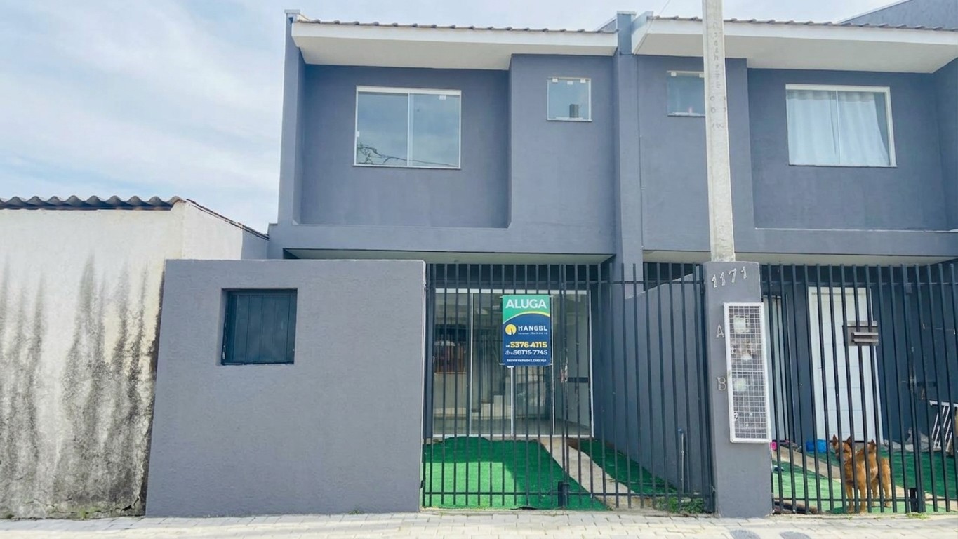 Sobrado para locacao no Ganchinho em Curitiba com 54,97m² por R$ 1.800,00