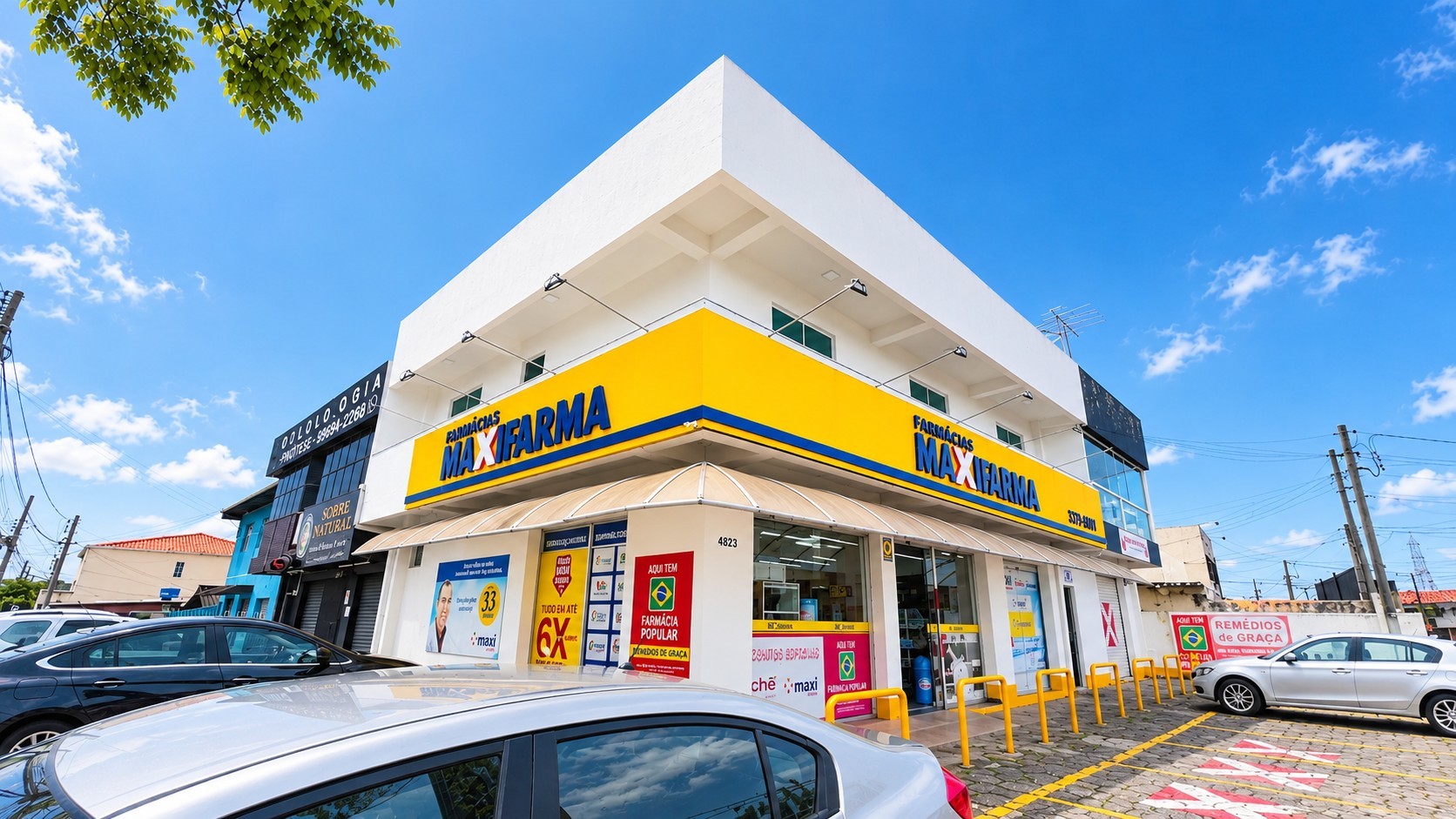Conjunto Comercial para locacao no Alto Boqueirao em Curitiba com 120m² por R$ 2.900,00