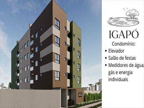 Apartamento para venda no Jd Weissópolis em Pinhais com 101m² por