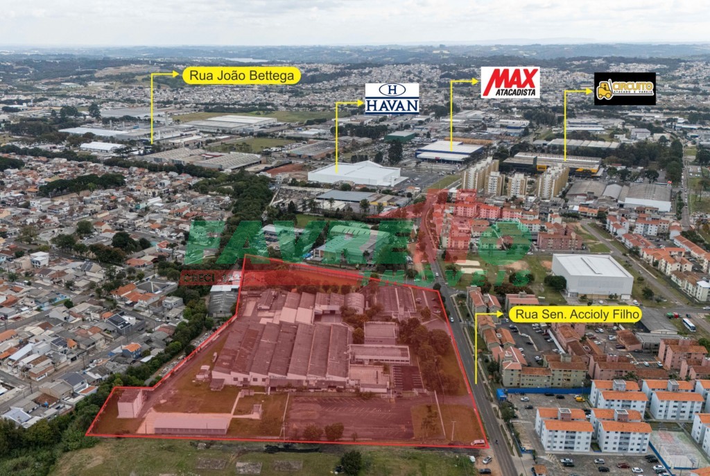 Barracão/Galpão para alugar em Cidade Industrial, Curitiba — Portal Chave Fácil