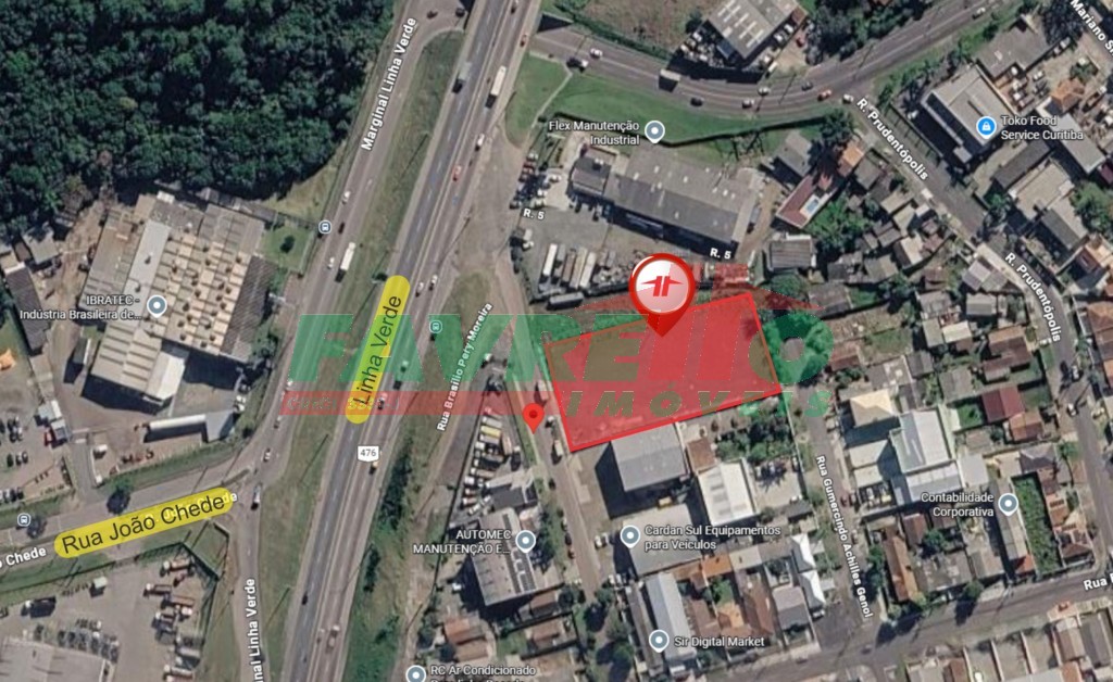 Terreno/Área comercial à venda e para alugar em Pinheirinho, Curitiba — Portal Chave Fácil