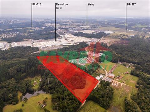 Área para venda no Roseira em Sao Jose dos Pinhais com 0,00m² por R$ 10.800.000,00