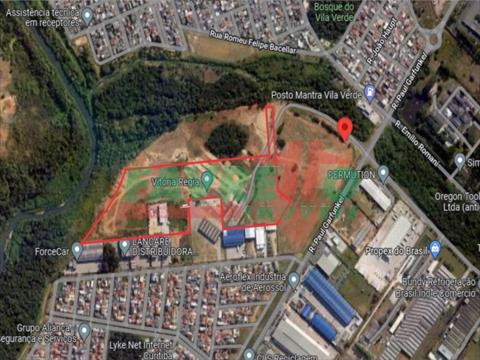 Área para locacao no Cidade Industrial em Curitiba com 0,00m² por R$ 200.000,00