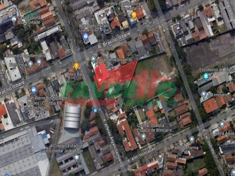 Área para venda no Agua Verde em Curitiba com 0,00m² por R$ 2.500.000,00