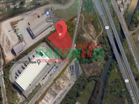 Área para locacao no Cidade Industrial em Curitiba com 0,00m² por R$ 25.000,00