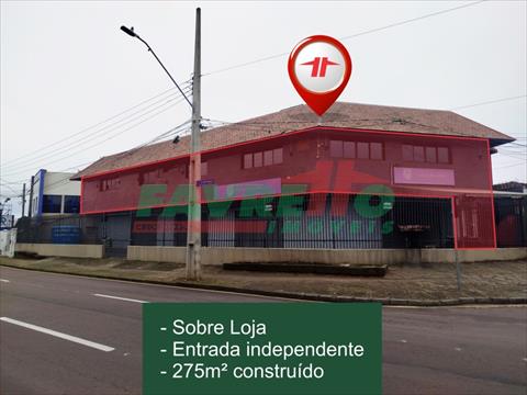 Loja para locacao no Reboucas em Curitiba com 275,00m² por R$ 7.000,00
