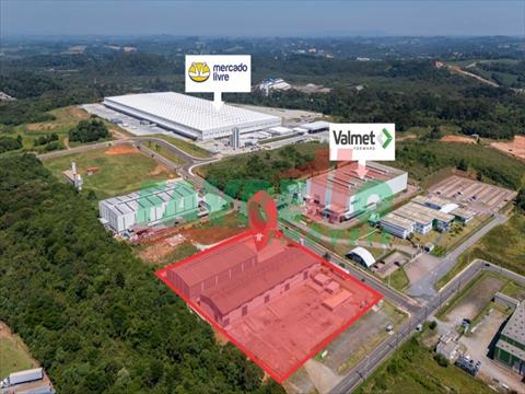 Barracão para locacao no Fazenda Velha em Araucaria com 4.628,99m² por R$ 100.000,00