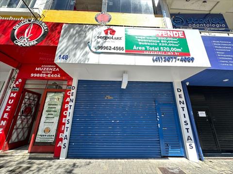 Loja para vendalocacaovenda e locacao no Centro em Curitiba com 520m² por R$ 3.400.000,0020.000,00