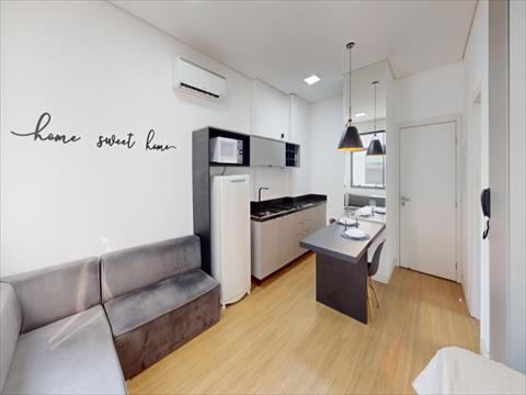Apartamento para venda no Reboucas em Curitiba com 45m² por R$ 375.000,00