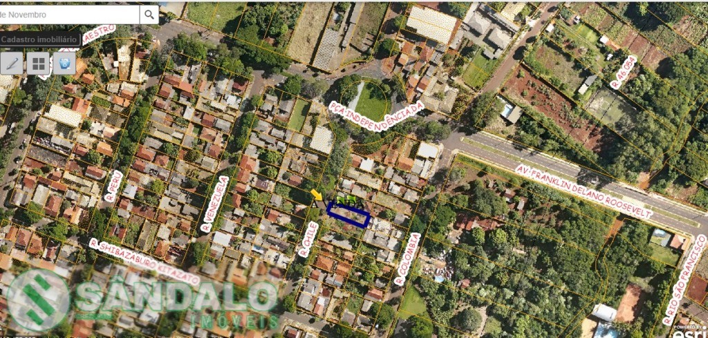 Terreno para venda no Jardim Alvorada em Maringa com 450m² por R$ 239.000,00