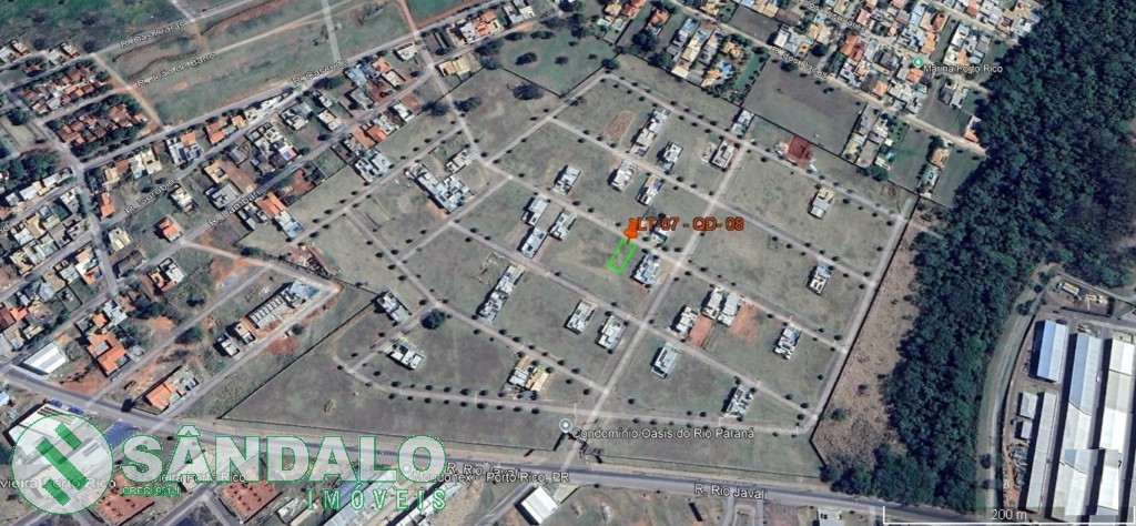 Terreno para venda no Oásis do Rio Paraná em Porto Rico com 392m² por R$ 250.000,00