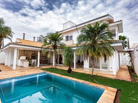 Casa em Condomínio para locacao no Residencial Casalbuono em Limeira com 474m²