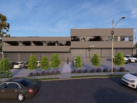 Conjunto / Sala Comercial para locacao no Centro em Pinhais com 75,6m² por R$ 4.536,00