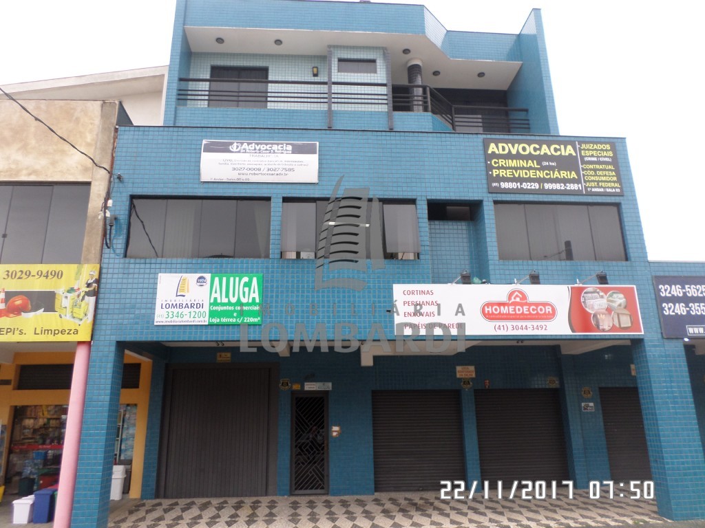 Cjto Comercial/sala no Capao Raso em Curitiba