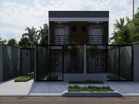 Sobrado para venda no Sitio Cercado em Curitiba com 81m² por R$ 435.000,00
