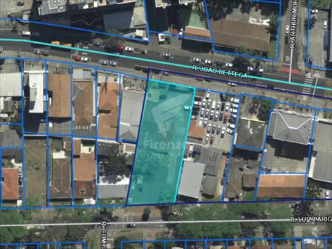 Terreno para locacao no Portao em Curitiba com 1.752m² por R$ 27.500,00