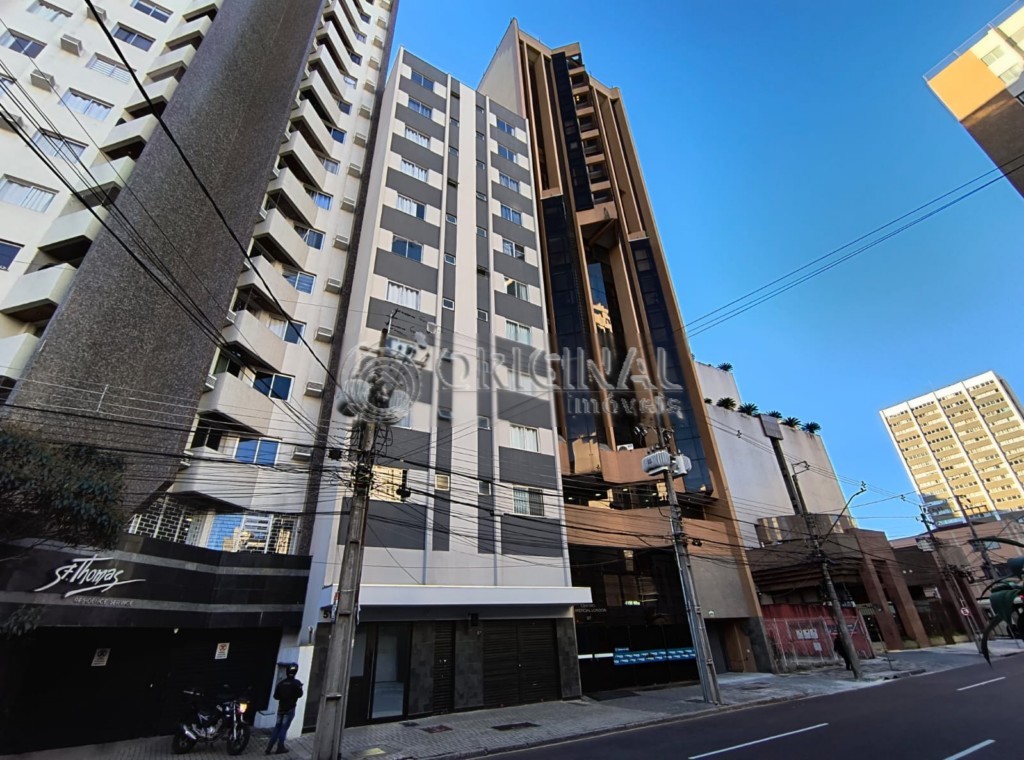 Cjto Comercial_sala para locacao no Centro em Curitiba com 104m² por R$ 1.555,55