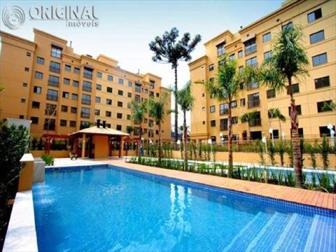 Apartamento para locacao no Ecoville em Curitiba com 78m² por R$ 2.555,55