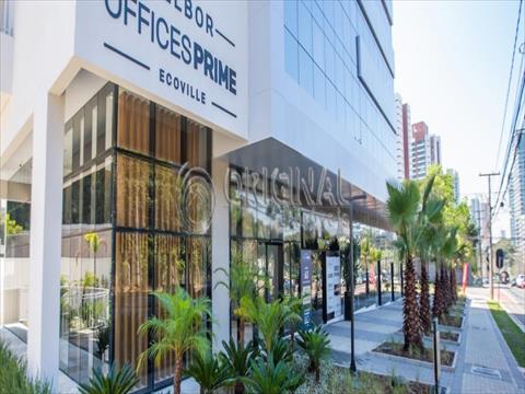 Cjto Comercial_sala no Ecoville em Curitiba Cjto Comercial_sala para vendalocacaovenda e locacao no Ecoville em Curitiba com 34m² por R$ 390.000,002.500,00