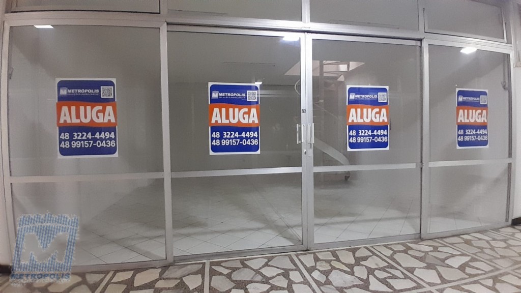 Loja para locacao no Centro em Florianopolis com 65,43m² por R$ 1.400,00