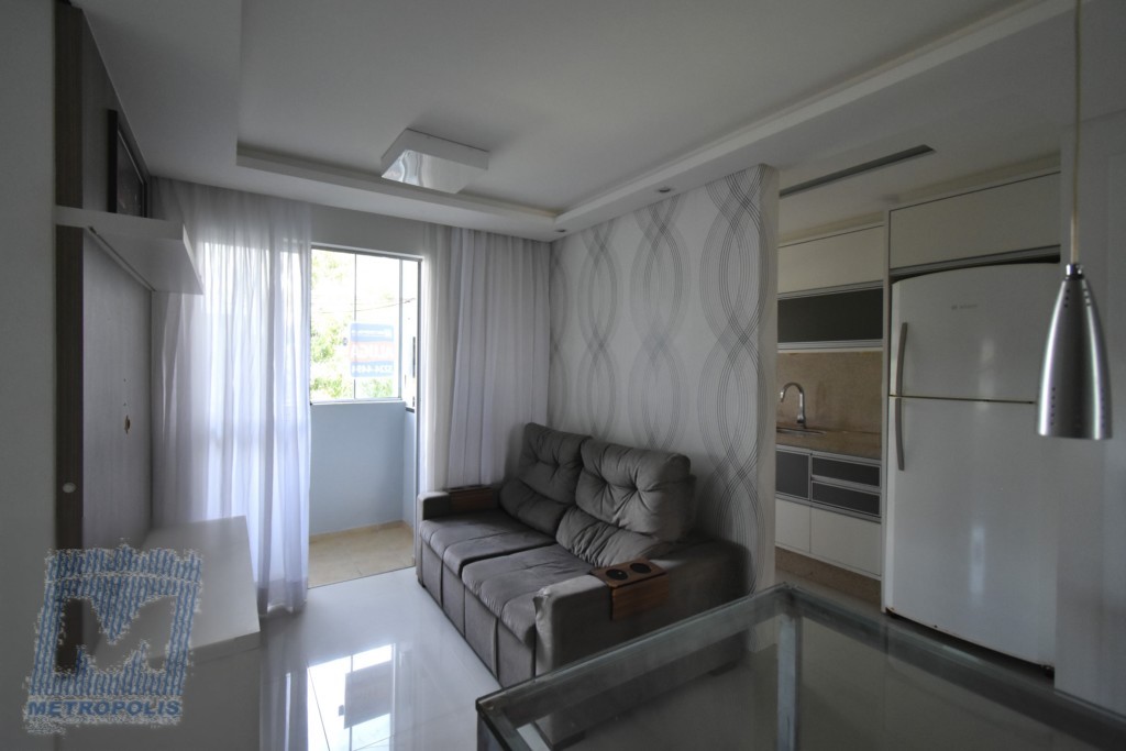 Apartamento para locacao no Ponte do Imaruim em Palhoca com 48,53m² por R$ 2.200,00
