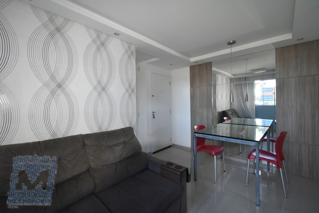 Apartamento para locacao no Ponte do Imaruim em Palhoca com 48,53m² por R$ 2.200,00