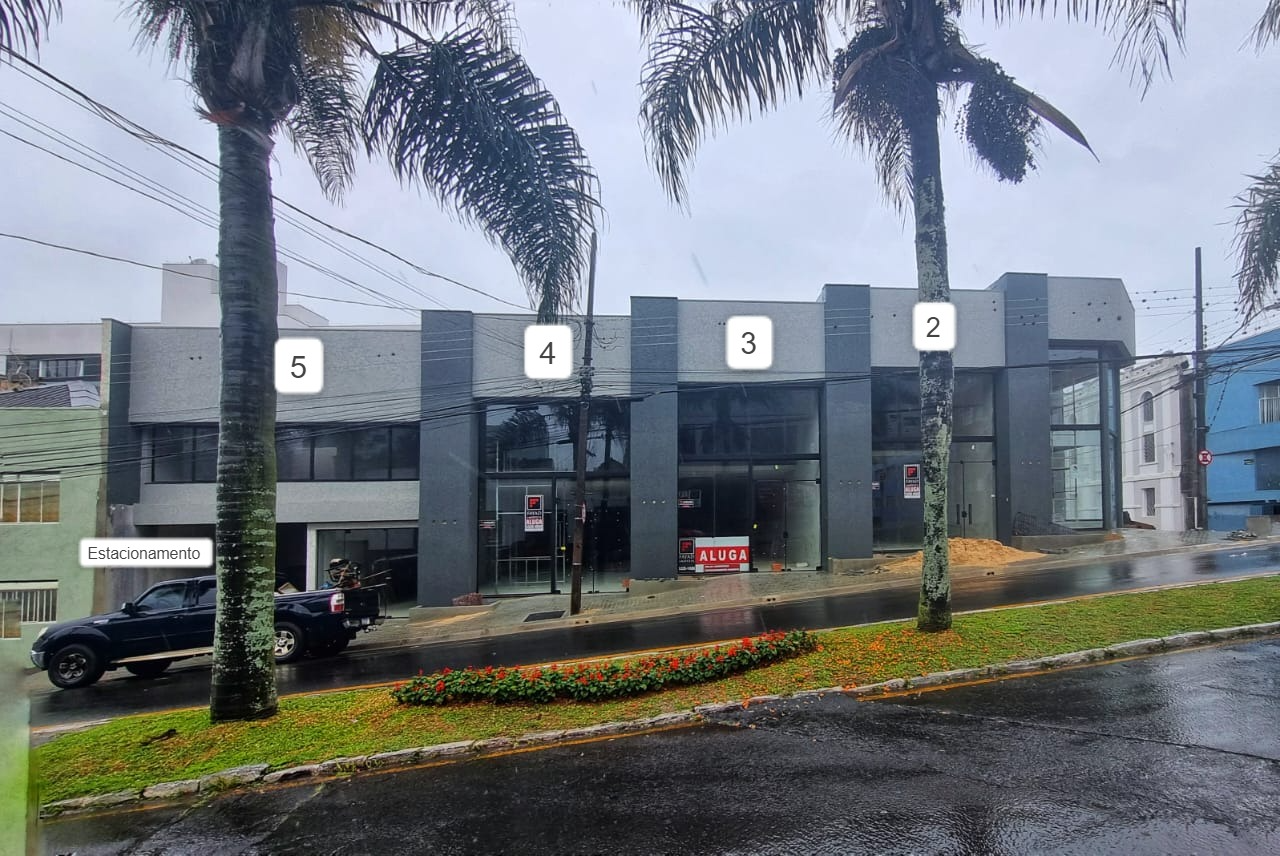 Cjto Comercial/sala para locacao no Centro em Ponta Grossa com 192,4m² por R$ 8.000,00