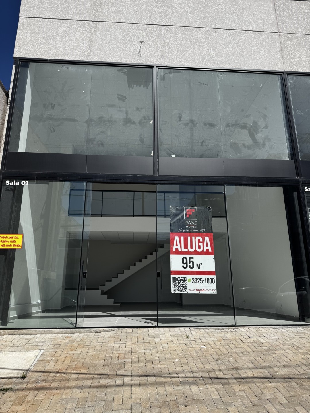 Sala Comercial para locacao no Centro em Ponta Grossa com 95,17m² por R$ 4.900,00
