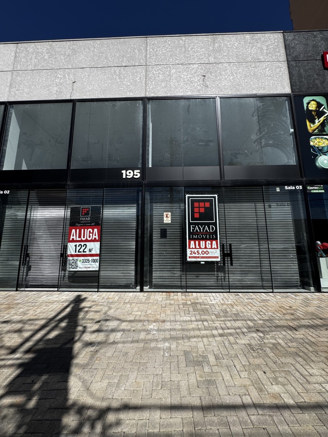 Sala Comercial para locacao no Centro em Ponta Grossa com 122,29m² por R$ 6.500,00