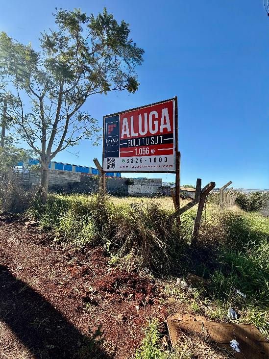 Terreno para locacao no Oficinas em Ponta Grossa com 1.056m² por R$ 0,00