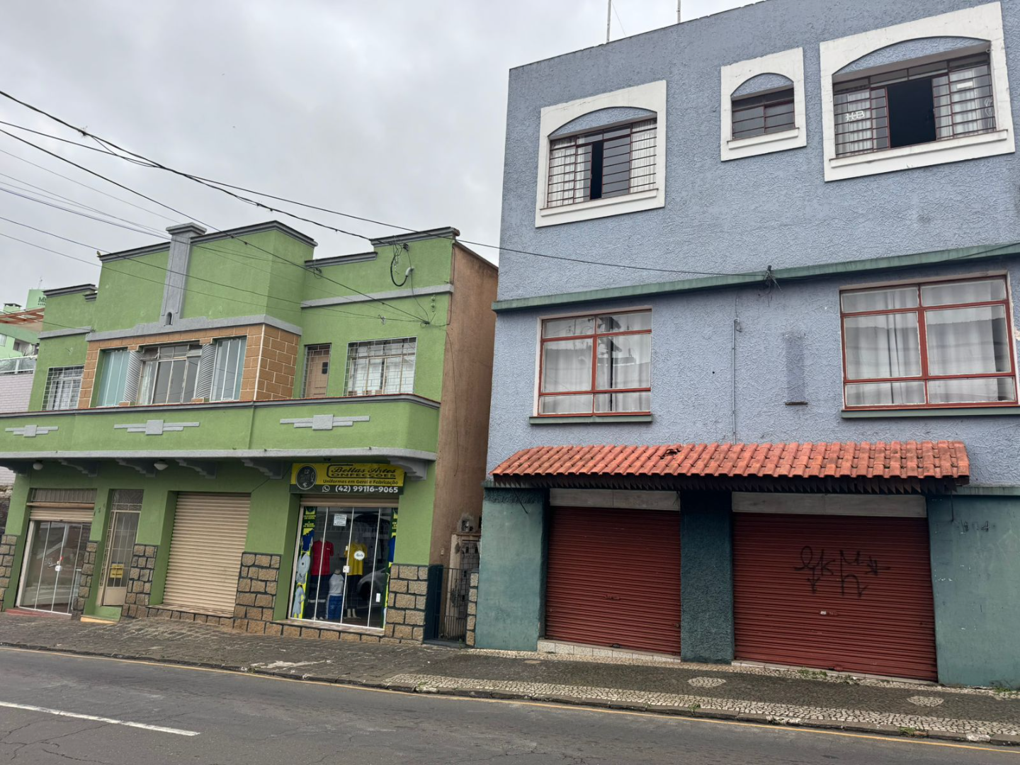 Cjto Comercial/sala para locacao no Centro em Ponta Grossa com 90m² por R$ 1.500,00
