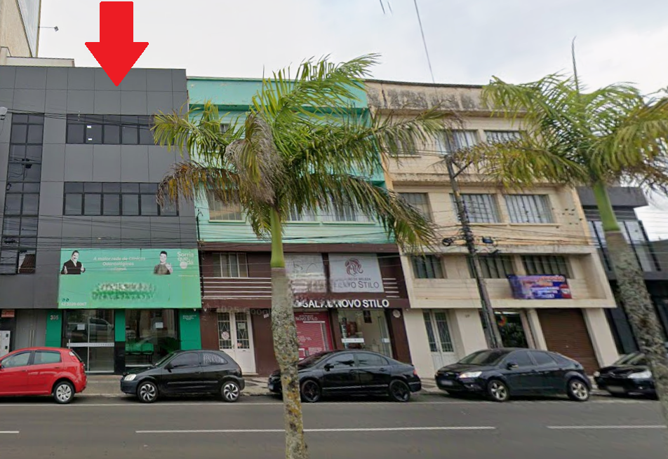 Cjto Comercial/sala para locacao no Centro em Ponta Grossa com 100m² por R$ 7.300,00