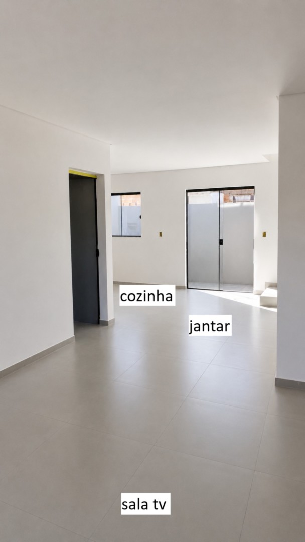 Casa Residencial para venda no Uvaranas em Ponta Grossa com 136m² por R$ 530.000,00