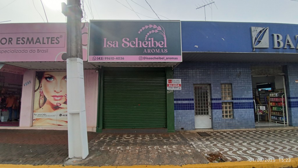 Sala Comercial para locacao no Centro em Apucarana com 0m² por R$ 2.500,00