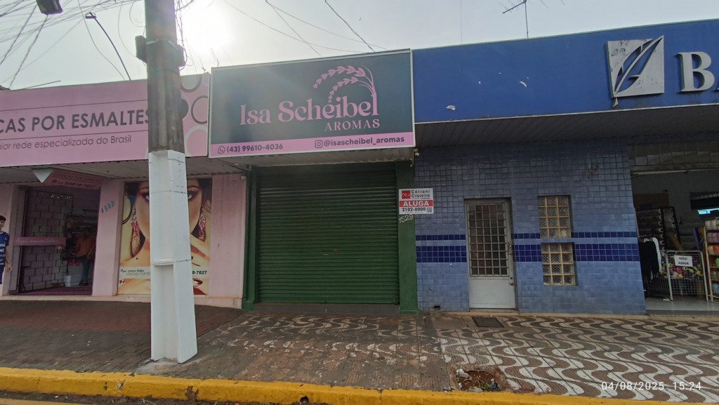 Sala Comercial para locacao no Centro em Apucarana com 0m² por R$ 2.500,00