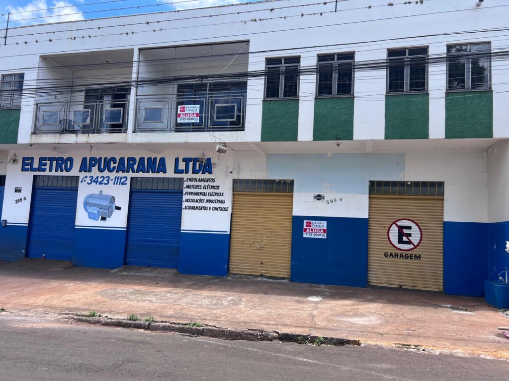 Sala Comercial para locacao no Barra Funda em Apucarana com 50m² por R$ 1.800,00